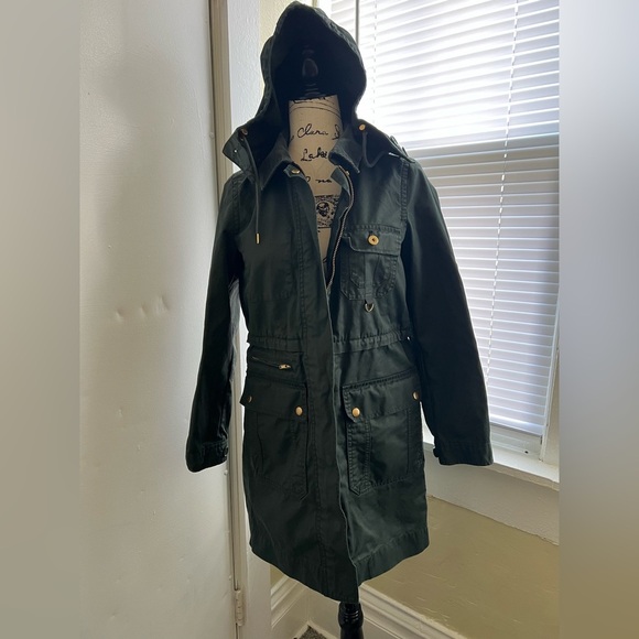 JCREW Womand Green Dark Jacket - Picture 5 of 16